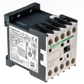 Contattore Controllo motori Schneider Electric, serie LP4K, 3 poli, 3 NA, 6 A, 3 kW, bobina 24 V c.c.