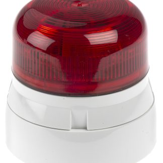 Segnalatore Fisso Klaxon, LED, Rosso, 230 V c.a.