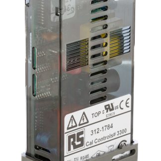 Termoregolatori PID CAL 3300, 100 V c.a., 240 V c.a., 48 x 24 (1/32 DIN)mm, 2 uscite Relè, SSD