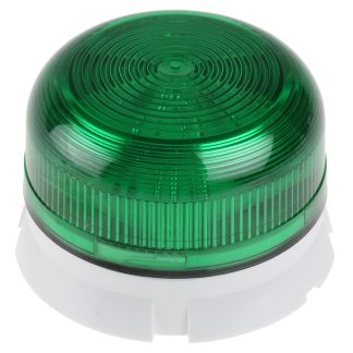 Segnalatore Lampeggiante Klaxon, Xeno, Verde, 12 V c.c., 24 V c.c.