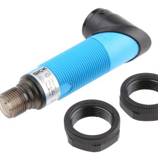 Sensore fotoelettrico Cilindrico SICK, a diffusione, rilevamento 100 mm, uscita PNP