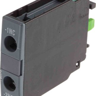 Contatto ausiliario Siemens, 1 contatto, 1NC, montaggio a innesto, serie 3RH1