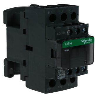 Contattore Controllo motori Schneider Electric, serie LC1D, 3 poli, 3 NA, 25 A, 11 kW, bobina 230 V c.a.