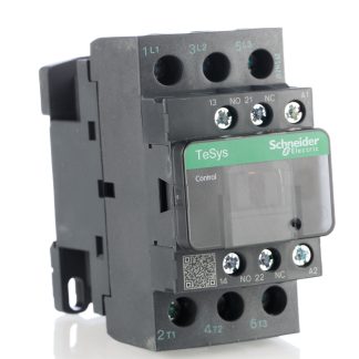 Contattore Controllo motori Schneider Electric, serie LC1D, 3 poli, 3 NA, 18 A, 7,5 kW, bobina 24 V c.a.
