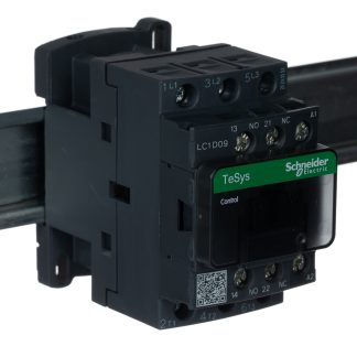 Contattore Schneider Electric, serie LC1D, 3 poli, 3 NA, 9 A, 4 kW, bobina 24 V c.a.