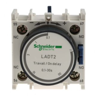 Timer pneumatico Schneider Electric LADT2 D per uso con TeSys D, TeSys Deca, TeSys F
