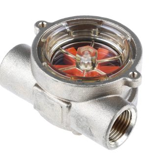 Indicatore di flusso Gems Sensors, per Liquidi, flusso 15 l/min → 75 l/min