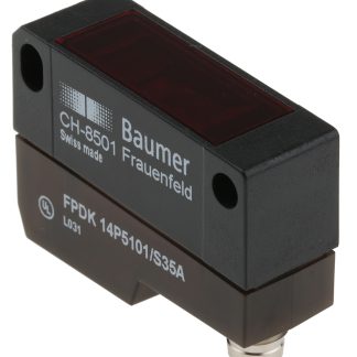 Sensore fotoelettrico Rettangolare Baumer, a retroriflessione, rilevamento 7.2 m, uscita PNP