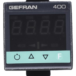 Termoregolatori PID Gefran 400, 100 V c.a., 240 V c.a., 48 x 48 (1/16 DIN)mm, 2 uscite Relè