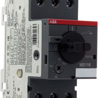 Interruttore automatico del motore ABB, 6,3 A