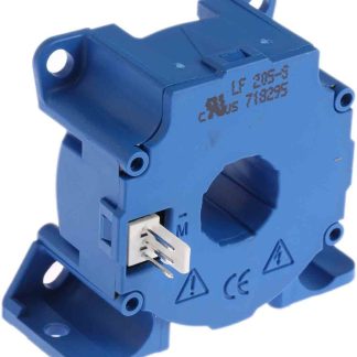 Trasformatore di corrente LEM, ingresso 420A, uscita 100 mArms, 420:1, foro 15.6mm