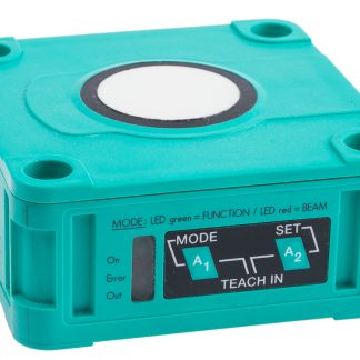 Sensore di prossimità a parallelepipedo Pepperl + Fuchs, rilevamento 4 m, 10 → 30 V c.c.