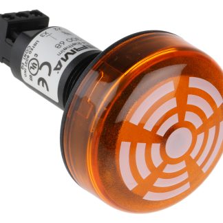 Segnalatore acustico e luminoso Werma serie 150, Giallo, 230 V c.a., 80dB a 1 m, IP65