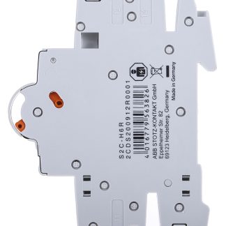 Contatto ausiliario ABB, 2 contatti, 1 N/C + 1 N/A, montaggio laterale