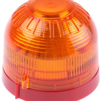 Segnalatore Lampeggiante Klaxon, LED, Ambra, 17 → 60 V c.c.