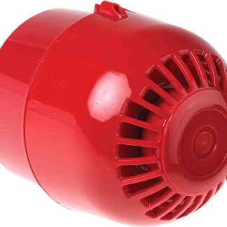 Segnalatore acustico elettronico Klaxon, 110/230V ca, 106dB a 1 m, IP65, montaggio superficiale