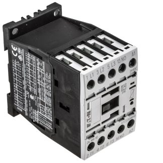 Contattore Eaton, 3 poli, 3 NO, 9 A, 4 kW, bobina 24 V c.c.