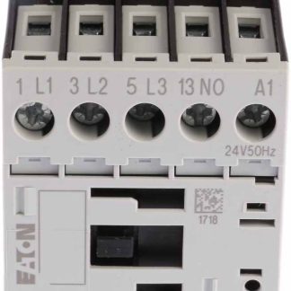 Contattore Eaton, 3 poli, 3 NA, 12 A, 5,5 kW, bobina 24 V c.a.