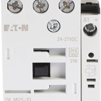 Contattore Controllo motori Eaton, 3 poli, 3 NO, 25 A, 11 kW, bobina 24 V c.c.