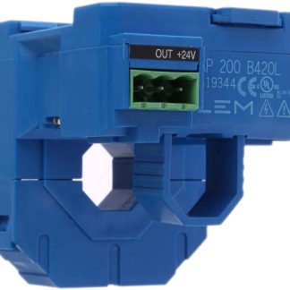 Trasformatore di corrente LEM, ingresso 200A, uscita 4 → 20 ma, 200:1, foro 18mm