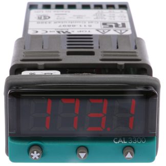 Termoregolatori PID CAL 3300, 12→ 24 V c.a./c.c., 2 uscite Relè, SSD