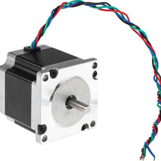 Motore passo passo Magnete permanente, ibrido RS PRO, coppia 1.26Nm, ang. 1.8°, 2,5 V,Ø asta 6.35mm