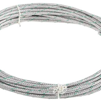 Cavo prolunga e termocoppia Jumo, tipo K, -20 → +350 °C., in Fibra di vetro, 10m