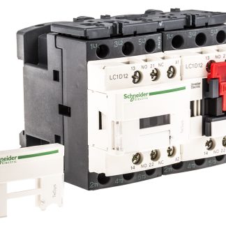 Contattore Reversibile Schneider Electric, serie LC2D, 3 poli, 3 NA, 12 A, 5,5 kW, bobina 110 V c.a.