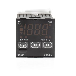 Termoregolatori PID Omron E5CSV, 24 V c.a. / c.c., 48 x 48mm, 2 uscite Relè