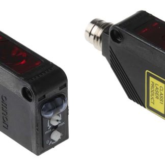 Sensore fotoelettrico Rettangolare Omron, a fascio diretto, rilevamento 60 m, uscita PNP