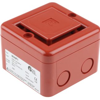 Segnalatore acustico elettronico e2s, 18 → 30 V c.c., 100dB a 1 m, IP66, montaggio superficiale