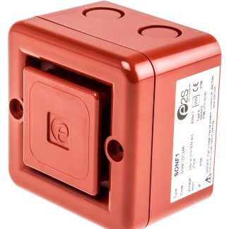 Segnalatore acustico elettronico e2s, 10 → 30 V c.c., 100dB a 1 m, IP66, montaggio superficiale