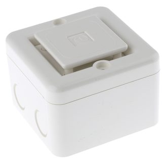 Segnalatore acustico elettronico e2s, 230 V c.a., 100dB a 1 m, IP66, montaggio superficiale