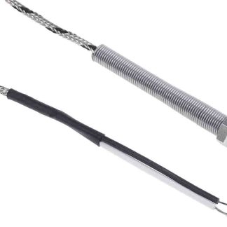 Termocoppia tipo J, Ø sonda 0.2mm, lungh. sonda 2m, +400°C