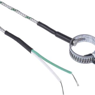 Termocoppia tipo K, Ø sonda 13 → 20mm, lungh. sonda 2m, +1100°C