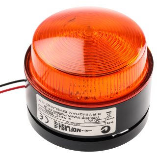 Segnalatore Lampeggiante Moflash, Xeno, Ambra, 18 → 30 V.