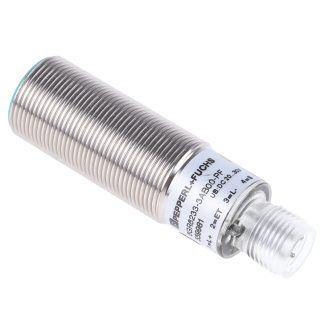 Sensore di prossimità Cilindro filettato Pepperl + Fuchs, M18, rilevamento 700 mm, 20 → 30 V c.c.