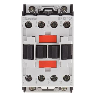 Contattore Lovato, serie BF, 3 poli, 3 NA, 12 A, 5,5 kW, bobina 230 V c.a.