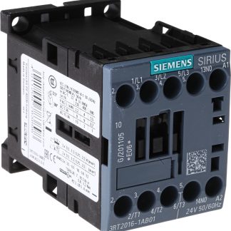 Contattore Siemens, serie Size S00, 3RT2, 3 poli, 3 NA, 9 A, 4 kW, bobina 24 V c.a.
