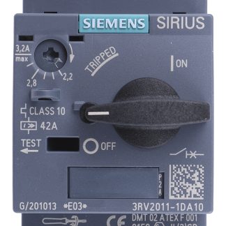 Interruttore automatico del motore Siemens, 2,2 → 3,2 A SIRIUS 3RV