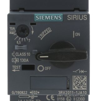 Interruttore automatico del motore Siemens, 690 V, 7 → 10 A SIRIUS 3RV