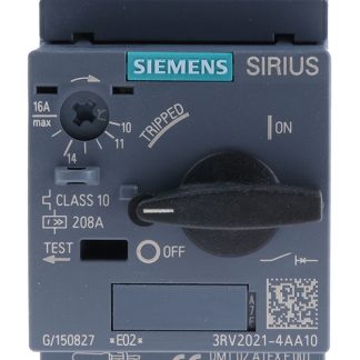 Interruttore automatico del motore Siemens, 20 → 690 V., 10 → 16 A SIRIUS 3RV