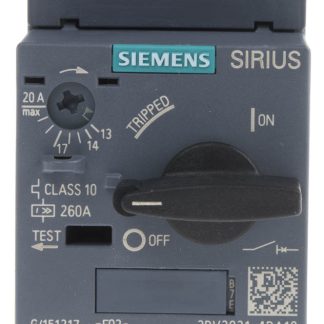 Interruttore automatico del motore Siemens, 14 → 20 A SIRIUS 3RV