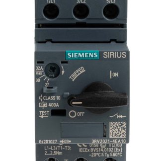 Interruttore automatico del motore Siemens, 690 V, 27 → 32 A SIRIUS 3RV