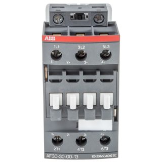 Contattore ABB, serie AF, 3 poli, 3NO, 21 A, 15 kW, bobina 230 V cc