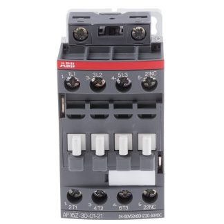 Contattore ABB, serie AF, 3 poli, 3 NA, 10,5 A, 7,5 kW, bobina 60 V c.c.