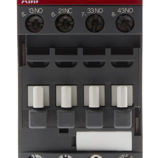 Relè contattore ABB, serie NF, 4 poli, 3NO + 1NC, 6 A, bobina 230 V ca/cc