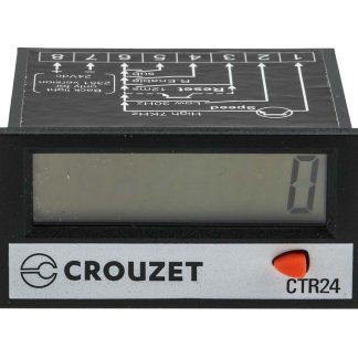 Contatore Crouzet, Impulsi, display LCD 8 cifre, 3 → 30 V c.c.