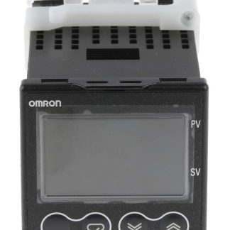 Termoregolatori PID Omron E5CN, 100 → 240 V c.a., 48 x 48mm, 2 uscite SSR, relè a stato solido, logica
