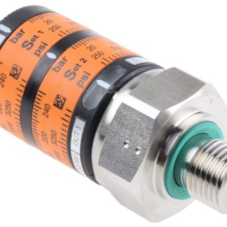 Pressostato Relativa ifm electronic, 250bar max, uscita 2 N/A